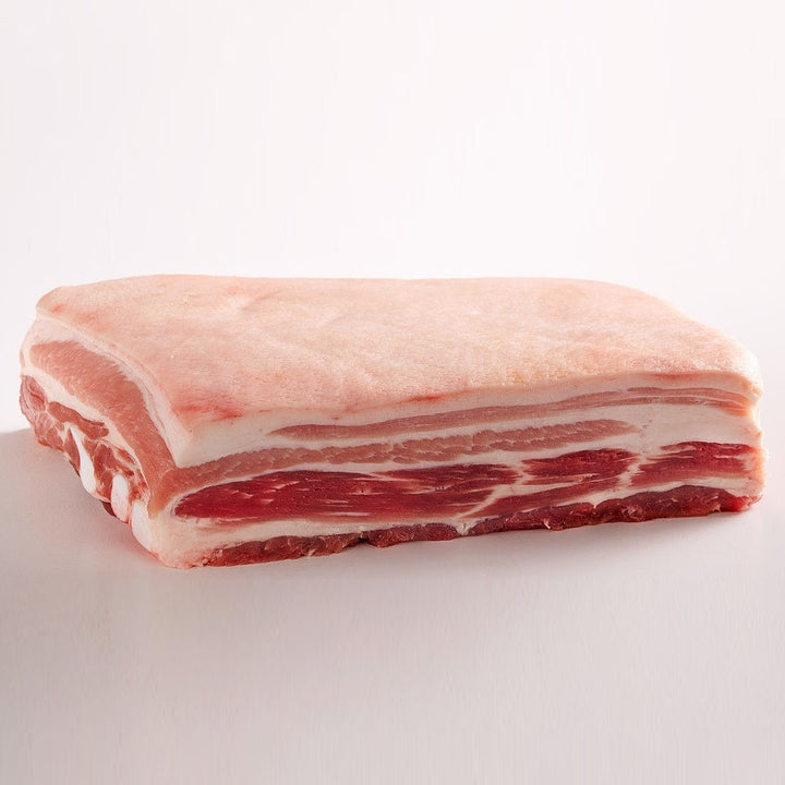 whole pork belly with skin