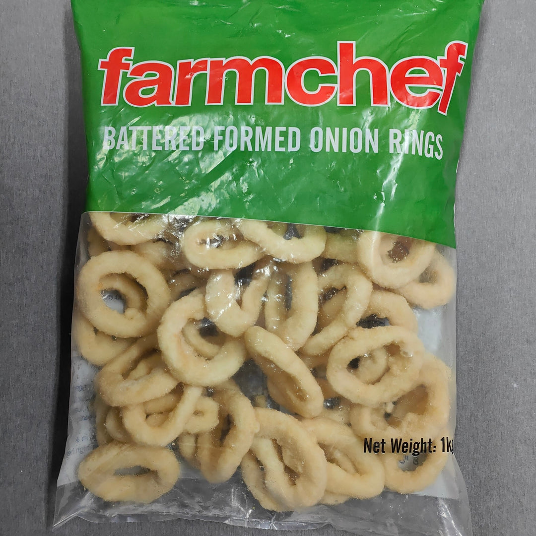 Battered Formed Onion Rings Farmchef