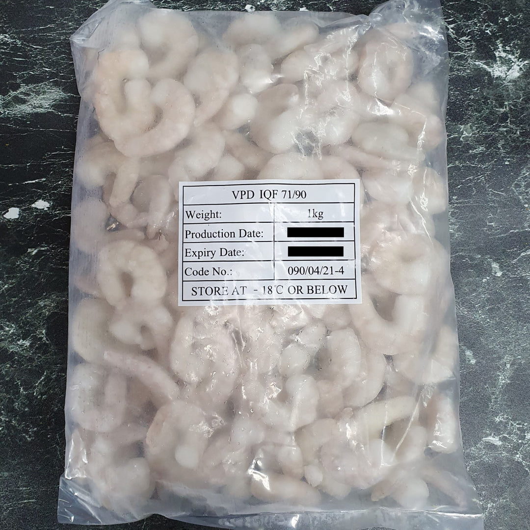 Vannamei Shrimp Meat PND 71/90 Pack