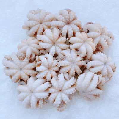 frozen baby octopus whole cleaned raw