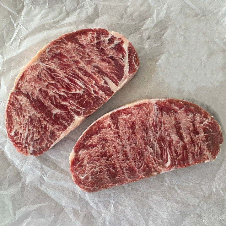Meltique Beef Marbled Striploin Steak - Oceanwaves Singapore